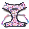 Pink dog harness