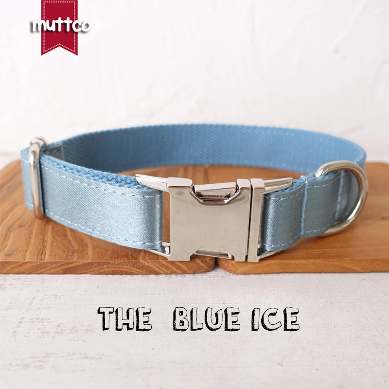 MUTTCO-collar con etiqueta de identificación para perro mascota, personalizado, con diseño automático, placa con nombre ajustable para cachorros, 5 tamaños, UDC114