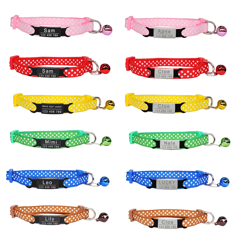 Collar personalizado de nailon con puntos - imagen 5