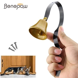 Timbre colgante de latón para perro – Entrenamiento orinal
