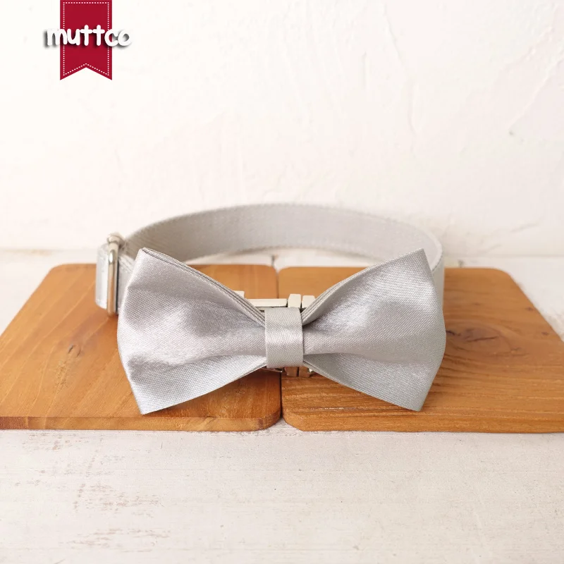 Collar de perro con hebilla de metal grabada MUTTCO, collar con etiqueta de identificación de perro THE FROST, placa de identificación de 5 tamaños, suministro antipérdida para mascotas UDC112 - imagen 4