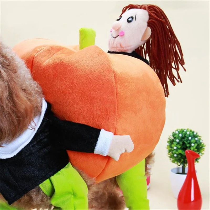 Ropa Divertida Halloween Perro Gato Disfraz Calabaza Mascotas Eventos Especiales Atuendo Disfraces Lindos - imagen 5