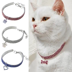 Collar con pedrería para gato – Elegante y ajustable