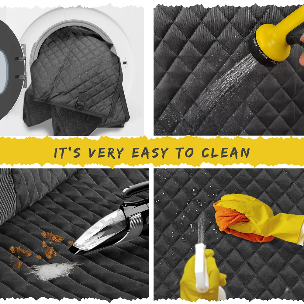 Funda impermeable para asiento de coche para perro, asiento trasero, estera de viaje multifuncional para mascotas, Protector de cojín para hamaca de coche para perros y mascotas