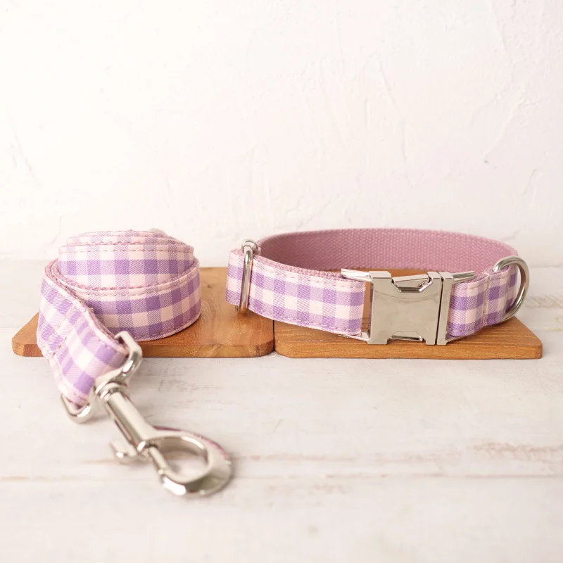 Dog Collar Leash Set