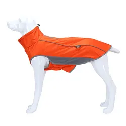 Abrigo invierno con cuello alto para perros grandes – Protector contra frío y lluvia
