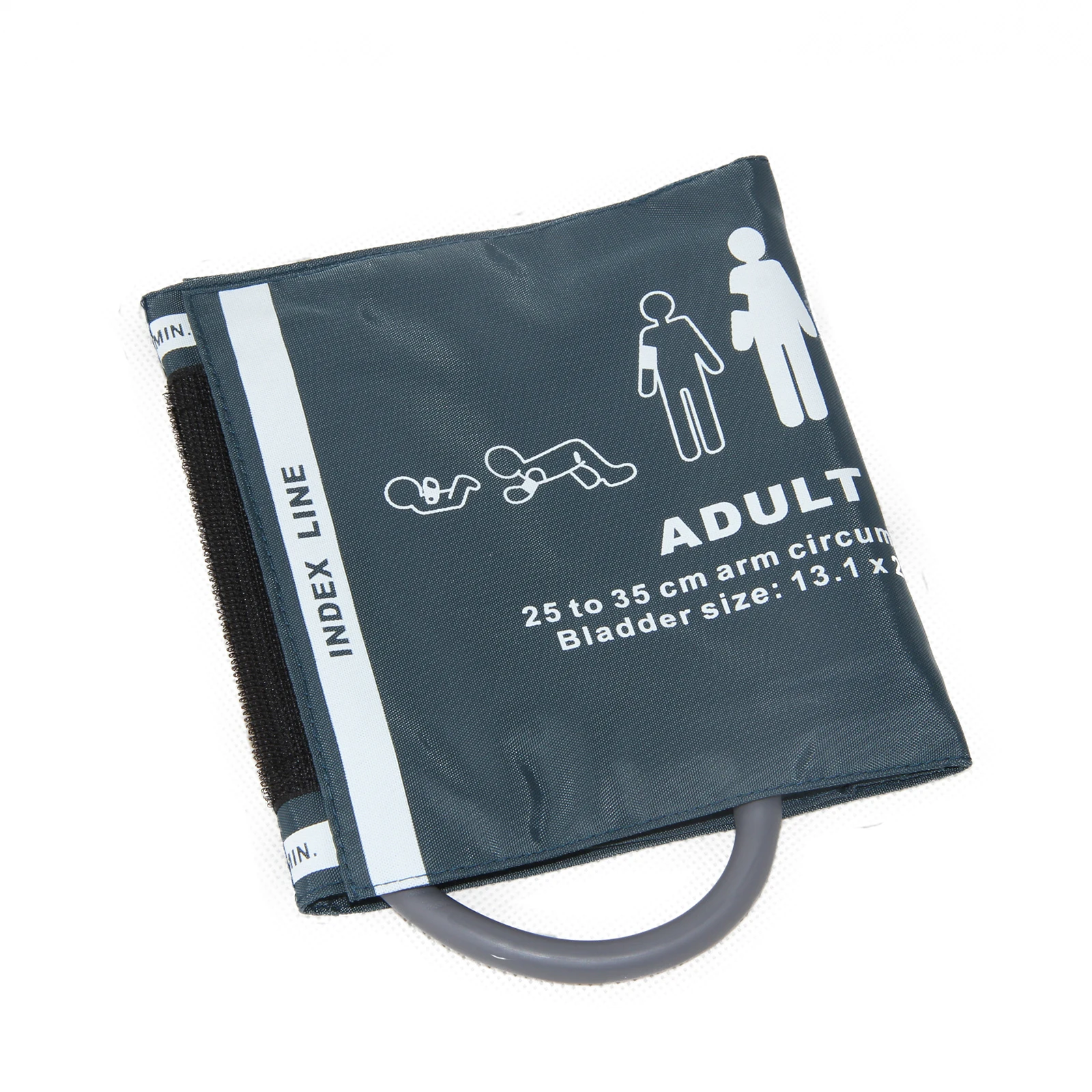 Con conector, 6 tamaños de puños, medidor de presión arterial neonatal para niños y adultos, accesorio médico para puños de muslo y brazo BP para CONTEC - imagen 4