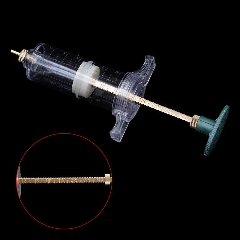 Comedero para pájaros, jeringa para alimentación de loros, inyección veterinaria, comedero continuo para pájaros, mezcla de silicona para perros y gatos, 10/20/30/50/100ml - imagen 3