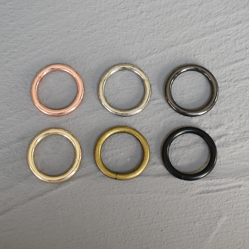 25mm 1 pieza deslizador de Metal hebilla ajustable anillo en D junta gancho a presión correa de bolso para bolsa de 7 colores diferentes accesorios DIY - imagen 2