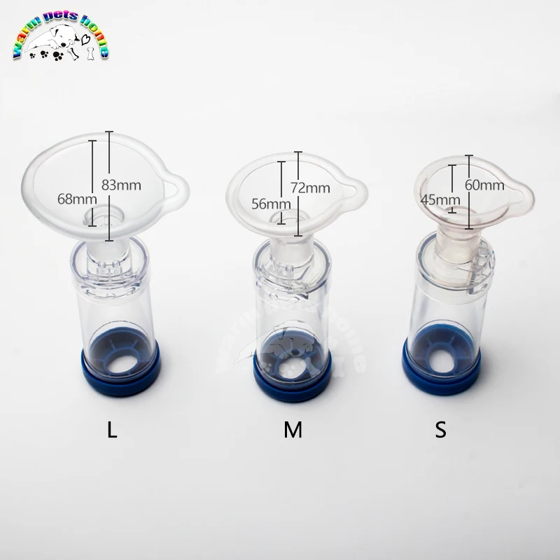 Aerosol Inhaler Spacer Chamber for Adults Children Cat Animals Aerosol Chamber Inhaler Spacer - imagen 3