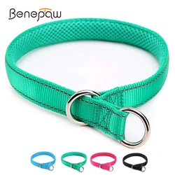 Collar reflectante ajustable y transpirable para perro