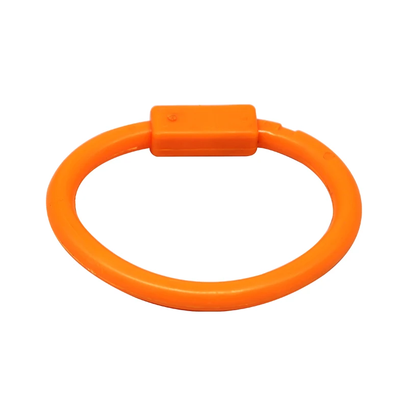 Anillos de Nariz de plástico para ganado, 10 piezas, anillo de tracción para Toro, abrazadera para ganado, caballos, granja, herramientas para ganado, anillo nasal para vacas - imagen 5