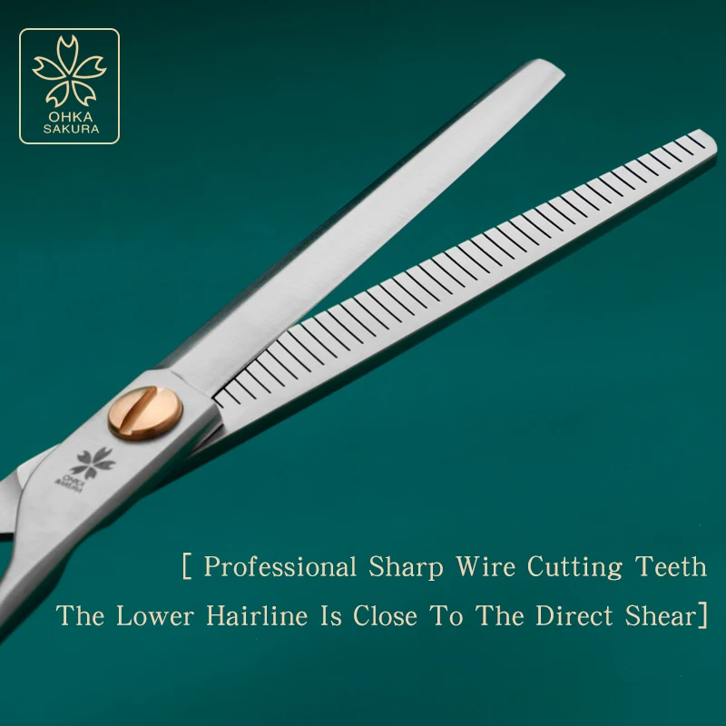 Master Abrangente Open Peng Peng VG10 tijeras finas importadas para esteticista de mascotas profesional cuidado de mascotas recorte y conformación - imagen 4