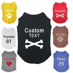 Camiseta graciosa para perros y gatos con diseños originales