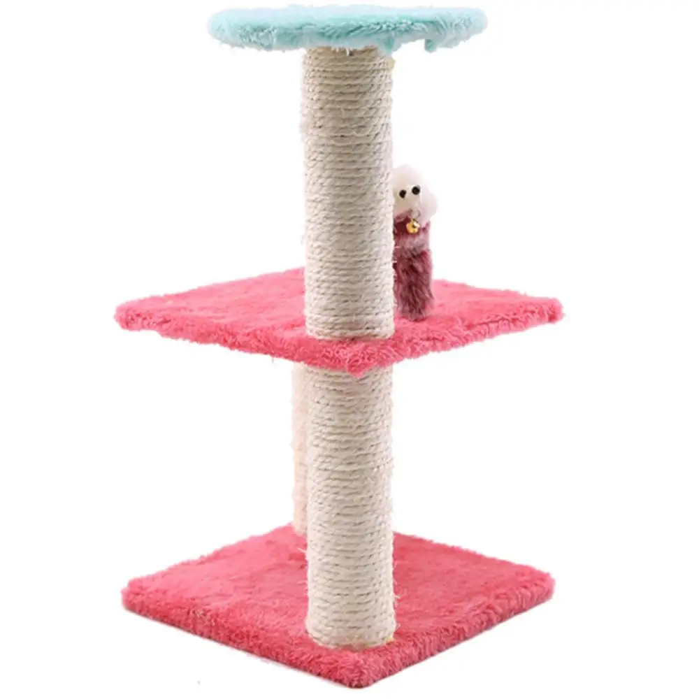 Árbol rascador para gatos, poste rascador de ratón, marco de escalada de felpa, juguete, muebles para gatos, productos para mascotas - imagen 2