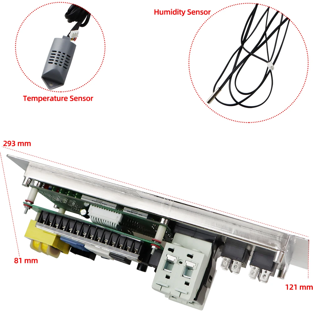 Termostato digital para incubadora: control temperatura y humedad - imagen 5