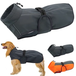 Abrigo impermeable para perros medianos y grandes de invierno