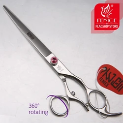 Tijeras de corte recto para perros – mango giratorio profesional
