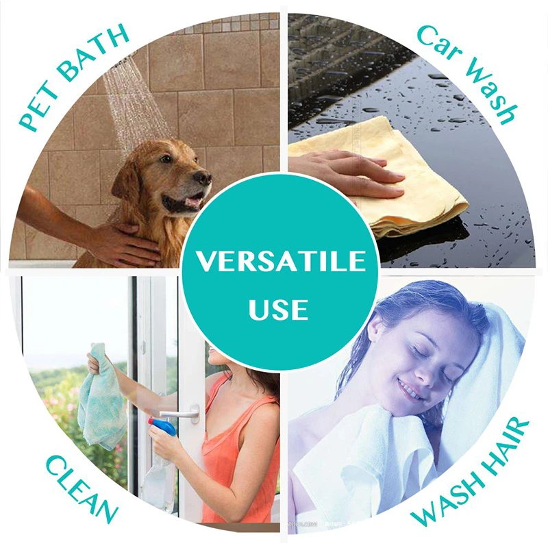 Benepaw-Toalla de baño superabsorbente para perro, secado rápido, suave, gruesa, segura, transpirable, para mascotas pequeñas, medianas y grandes - imagen 2