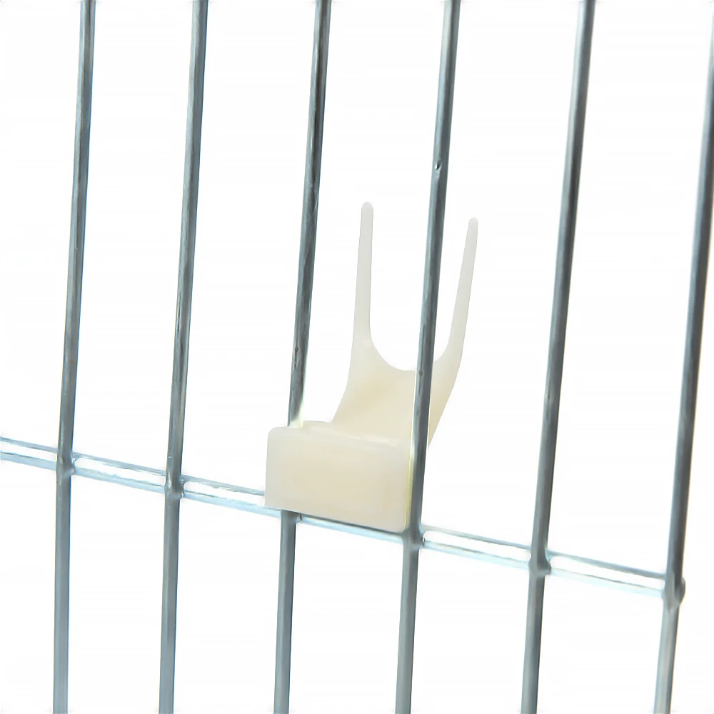 Tenedor de fruta para loros y pájaros, soporte de plástico para comida, alimentación en jaula para hámster, rata, 2 tamaños S/L, alimentador conveniente, 1 Uds. - imagen 2