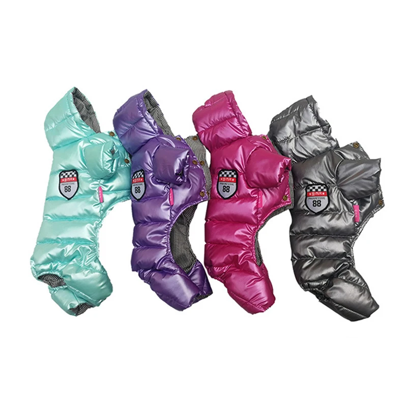 Ropa de invierno para Chihuahua, chaquetas impermeables para perros pequeños, mono Yorkshire, abrigo Shih Tzu, ropa para cachorros - imagen 3