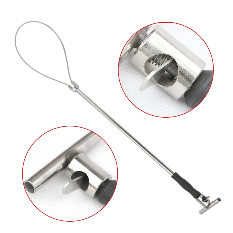 Varilla de contracción fija de acero inoxidable tipo T, dispositivo de entrenamiento de cerdos, equipo de cría de animales - imagen 5