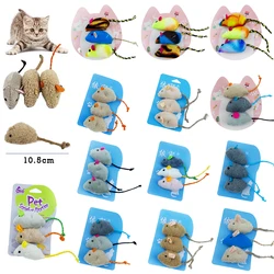 Ratón de felpa interactivo para gatos – Resistente a mordeduras