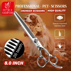 Tijeras cortapelo para perros Fenice – Corte y acabado profesional