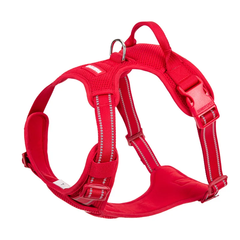 Red dog harness