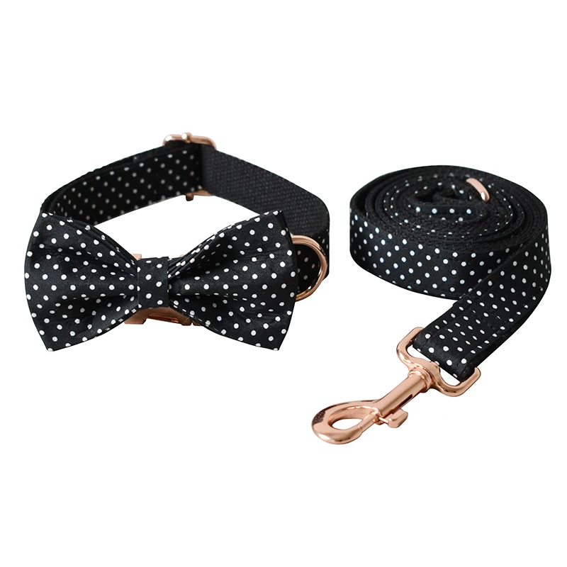 Bow Collar Leash Set