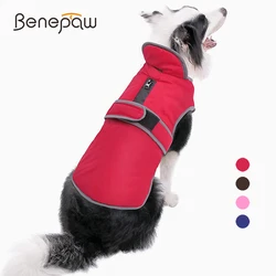 Chaqueta impermeable reflectante forro polar invierno para perros