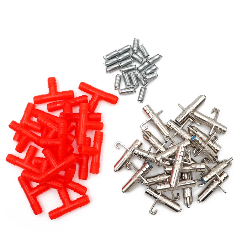 Bebedero para pezones de conejo, bebedero automático para mascotas, bebederos para beber, herramientas de alimentación de animales, 10 Uds. - imagen 2