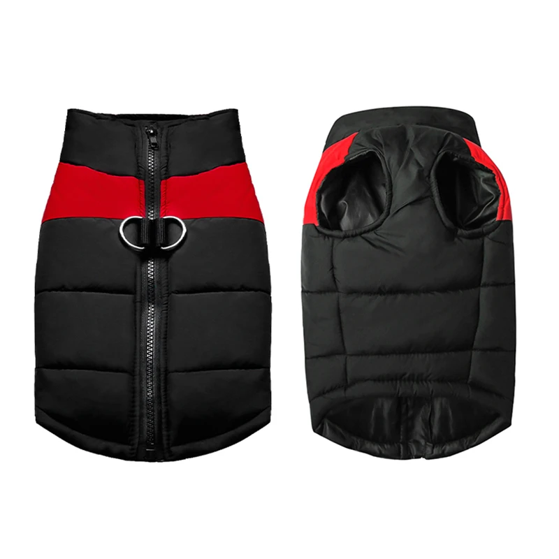 Ropa de invierno para perros grandes, chaleco impermeable para mascotas, chaqueta para perros medianos y grandes, Golden Retriever, ropa de Bulldog, atuendo para mascotas, S-7XL - imagen 3