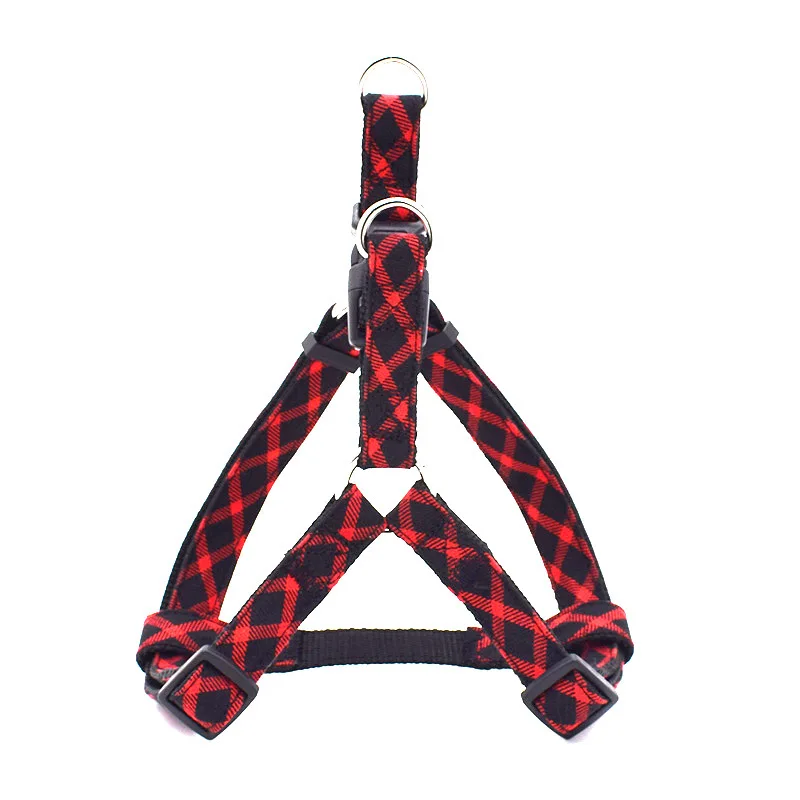 Red Plaid Harness