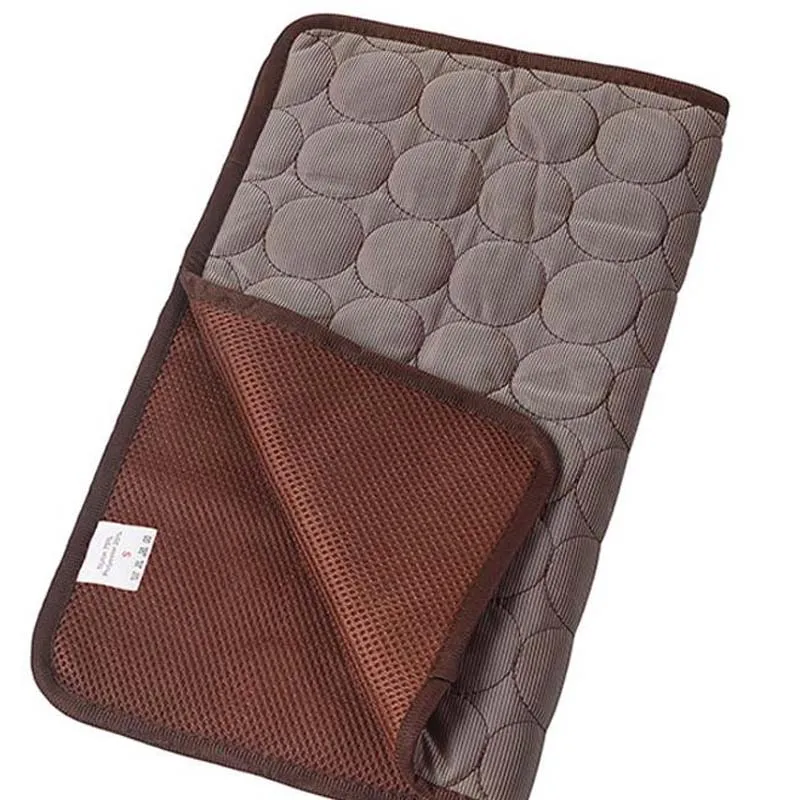 Colchoneta refrescante para perros, manta fresca de verano para perros pequeños y grandes, gatos, tumbona transpirable para dormir, sofás, colchón - imagen 3