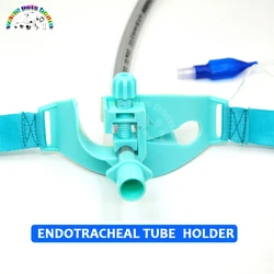 Fijador de tubo endotraqueal desechable para gato y perro