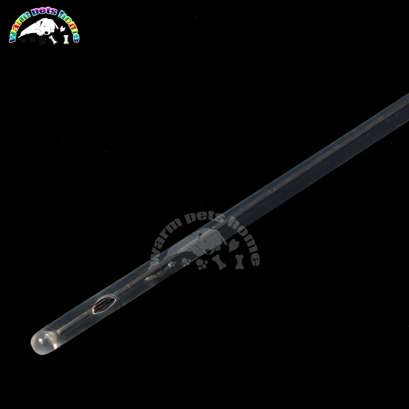 12 Uds. Cateteras para gatos con estilete, cateteras urinarias veterinarias para gatos, catéter de piedra uretral estéril, apertura lateral de 1,0/1,3mm - imagen 3