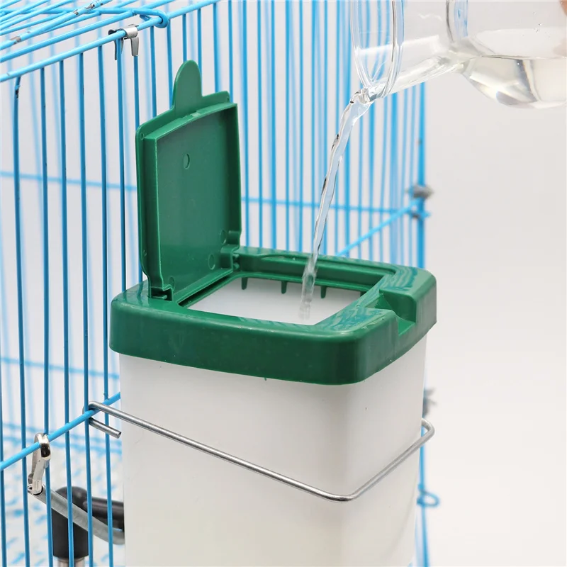 Jaula colgante para conejos y mascotas, botella colgante para bebedero de agua, accesorios para jaula de hámster, cuencos para beber y bebederos, producto para mascotas, 500Ml - imagen 2