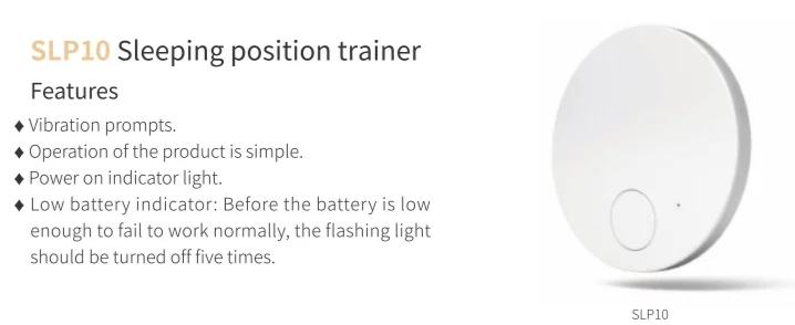Contec-Entrenador de posición de sueño SLP10, indicador de apagado y vibración - imagen 2