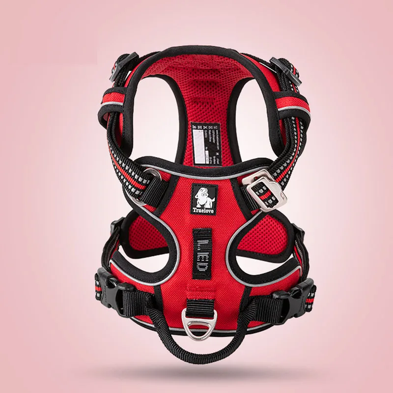 Red dog harness
