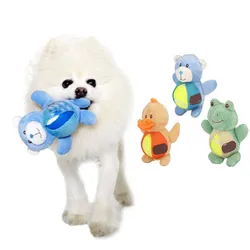 Juguete peluche chirriante resistente a mordeduras para perros y gatos