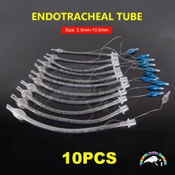 Tubo endotraqueal desechable para gatos y perros con manguito 2.5-10mm