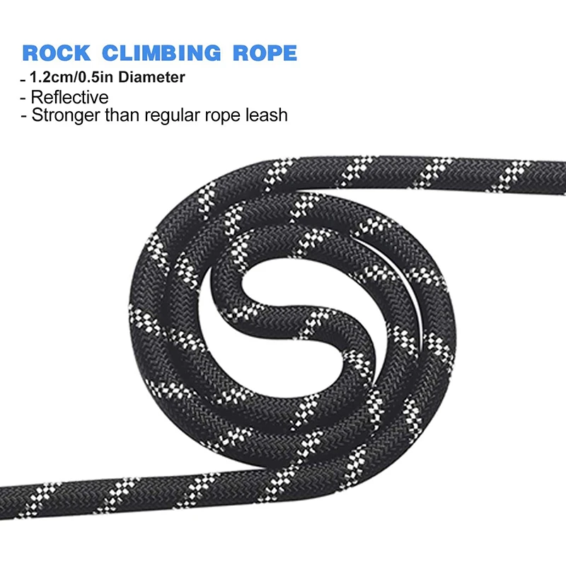 Benepaw-Correa de alta resistencia para perros medianos y grandes, 2 asas acolchadas suaves, cómoda y reflectante, cuerda fuerte de entrenamiento para mascotas - imagen 5