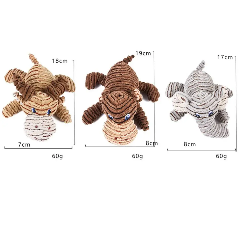 Juguetes de peluche con forma de oso para perros y gatos, juguetes para masticar, juguetes para perros pequeños y grandes, divertidos para entrenar - imagen 4