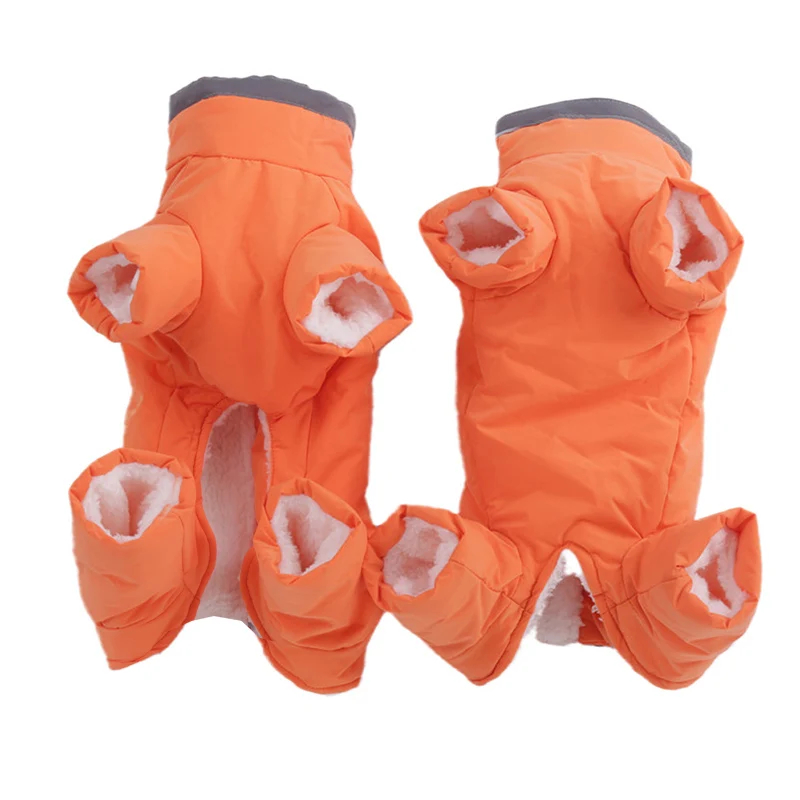 Mono para perro masculino y femenino, monos de invierno para mascotas para perros pequeños, ropa gruesa y cálida para cachorros y gatos, Chihuahua, perro salchicha maltés - imagen 3