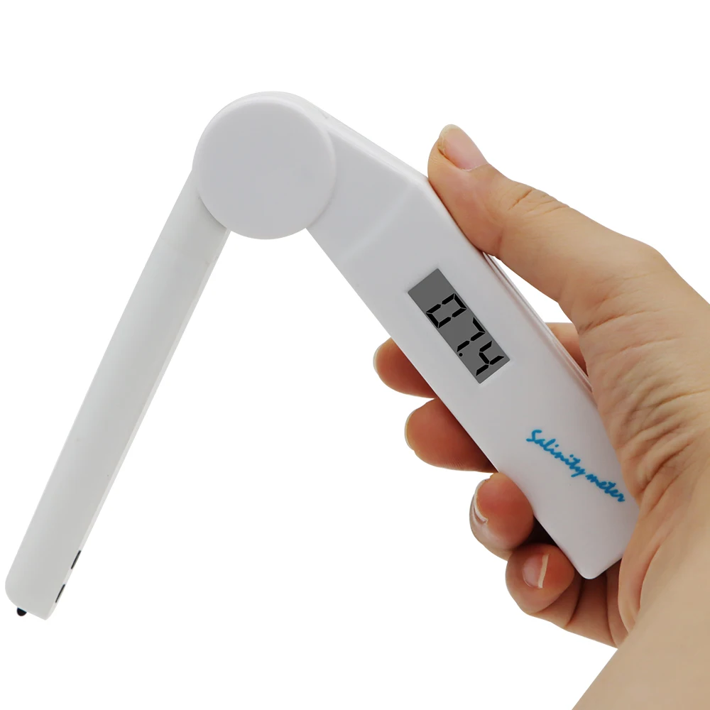 Salinómetro portátil SA-917 Detector de sal 0-100ppt medidor de salinidad pantalla LCD salímetro para agua potable acuario piscina - imagen 5