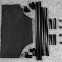Cama elevada antihumedad para perros medianos – Hierro transpirable