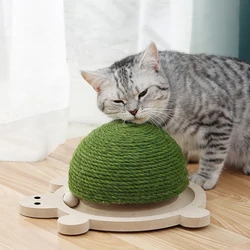 Árbol de sisal para gatos – Torre de rascado con disco giratorio