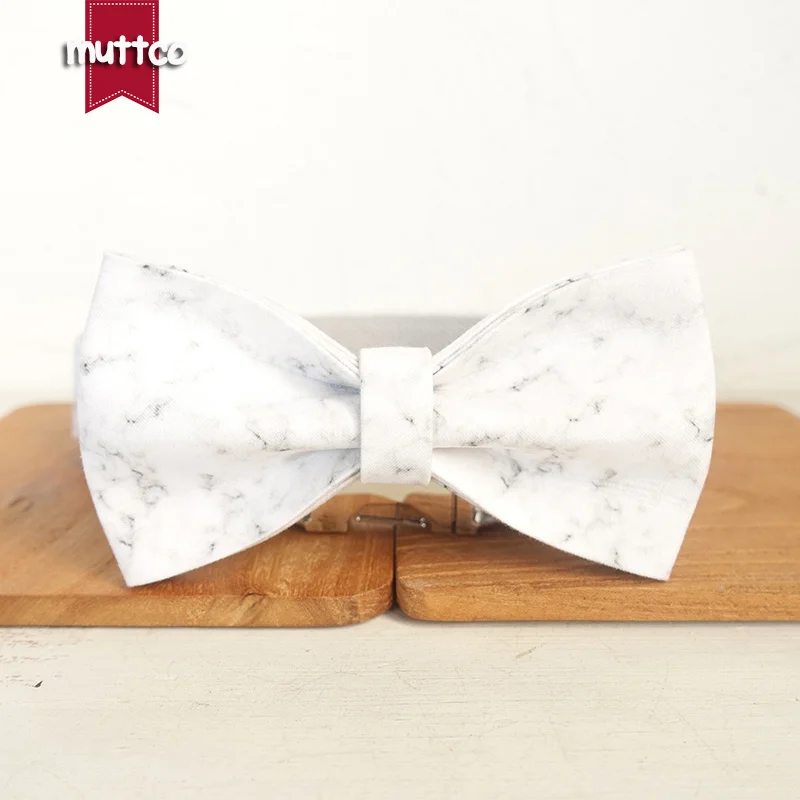 MUTTCO Collar de perro grabado entrenamiento para caminar correa de perro nombre de cachorro personalizado entrenamiento de seguridad de la MARBLE BLANCO UDC085