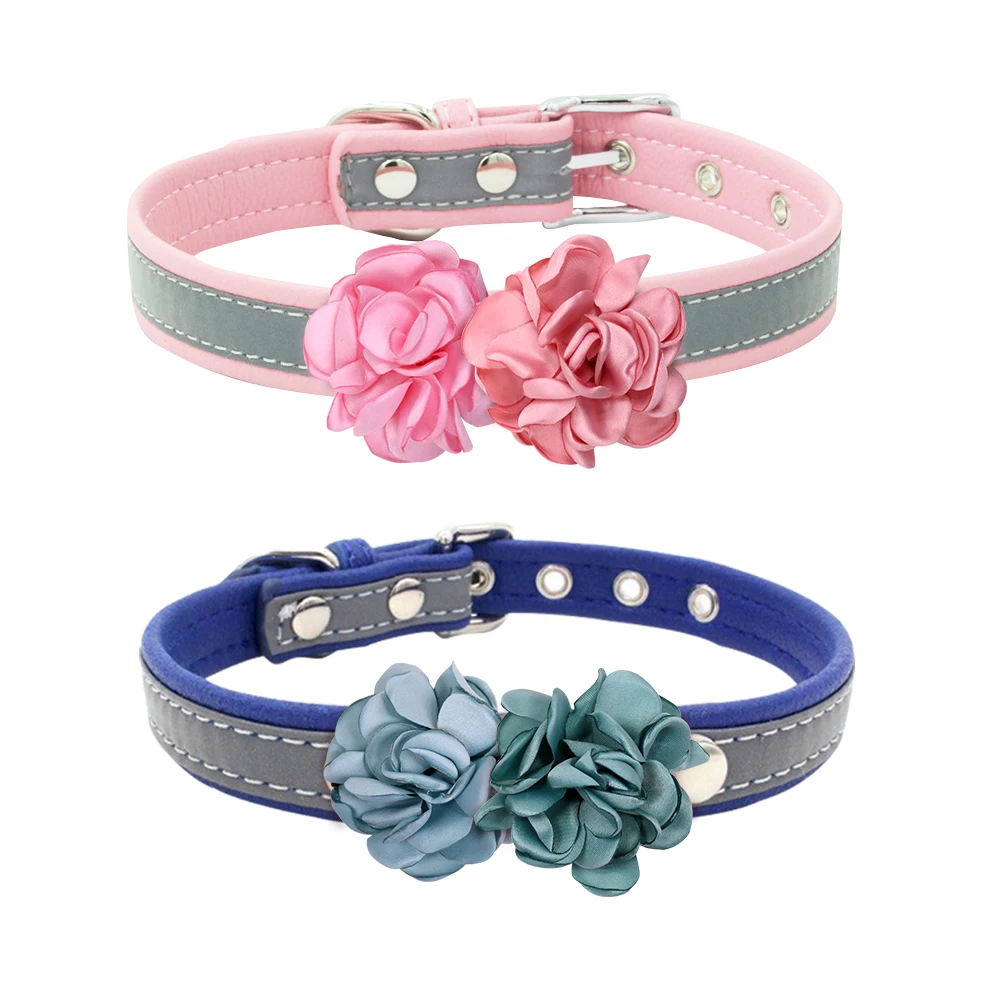 Collar de flores para perros, suministros de primavera, pajarita deslizante, dijes, productos para mascotas, 50 Uds. - imagen 2